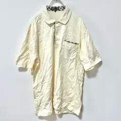 DAKS LONDON ポロシャツ 古着 ヴィンテージ イエロー 黄色 L