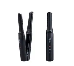 ReFa ヘアアイロン コードレス ブラック fingeriron st - メルカリ