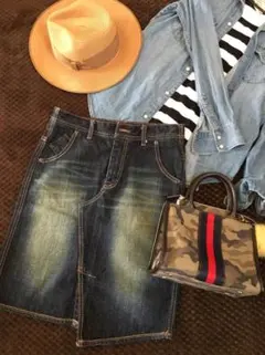 お値下げ♡グローバルワークShucaデニムスカートL