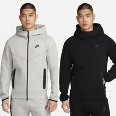 限定セール　Nike テックフリース　セットアップ　パーカーMパンツS グレー