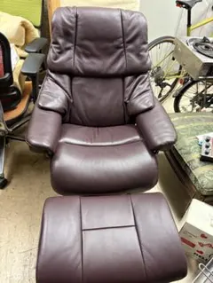 美品✨】エコーネス ストレスレス レノ M 本革 リクライニングチェア