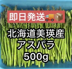 【朝採れ直送】北海道産アスパラ S 規格外のサムネイル