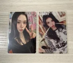 TWICE チェヨン　ENEMY ONCE盤 トレカ　タワレコ特典　クリアトレカ