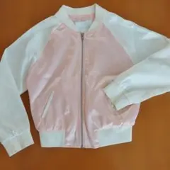 CECI McBEE ピンクホワイト　ブルゾン
