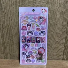 【正規品】ボンボンドロップシール　和柄　クーリア　舞妓さん