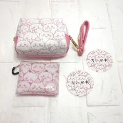 ちいかわ ぎゅぎゅっと ミニミニポーチ クリアマルチケース