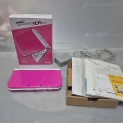 Newニンテンドー3DS LL ピンク×ホワイト