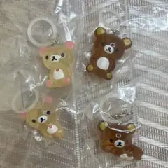 【匿名配送】リラックマ クリアマスコットチャーム めじるしアクセサリー