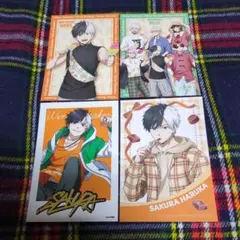 WIND BREAKER　ウィンブレ　桜ほか　スケーターほかブロマイド４点