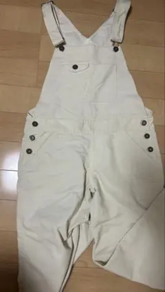 BEAMS HEART アイボリー サロペット