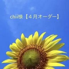 chii様【4月オーダー専用】⑤