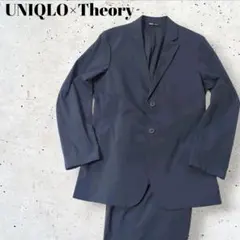 【UNIQLO × Theory】感動ジャケット パンツ セットアップ ネイビー