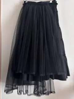 noir kei ninomiyaチュールレイヤード ロングスカートのサムネイル