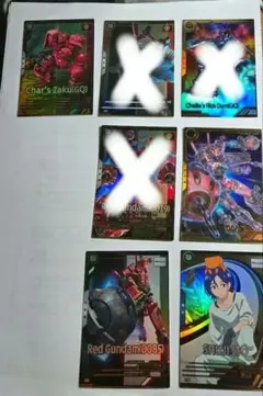 機動戦士ガンダム ジークアクスU,Pレア 4枚セット