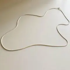 早いもの勝ち 新品 イタリア製 シルバー925 スネークチェーンネックレス 45