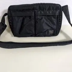 【未使用級】PORTER　タンカー　 2層 ショルダーバッグ ブラック