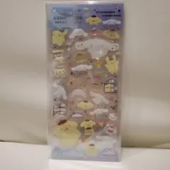 ポムポムプリン シナモロール クリアキャンディシール