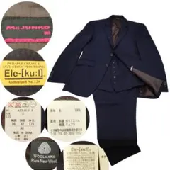 Mr.JUNKO ミスタージュンコ スリーピース ビジネススーツ セットアップ