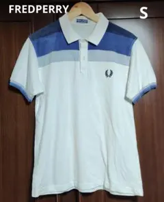 【値下げ不可・レア】フレッドペリー ポルトガル製 半袖ポロシャツ【S・ホワイト】