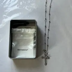 SENTIMENTS ネックレス 十字架 クロス