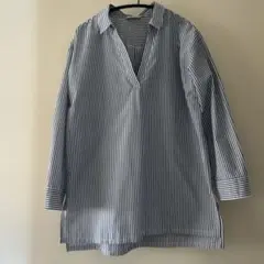 HusHusH ハッシュアッシュ　ストライプ柄シャツ　Mサイズ