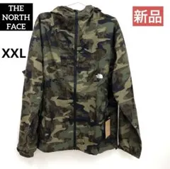【新品】THE NORTH FACEノベルティコンパクトジャケット カモ柄XXL