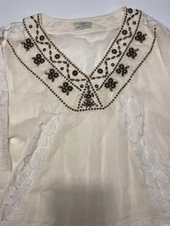 GRACE CONTINENTAL ビーズ刺繍 チュニックのサムネイル