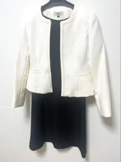 フォーマルセット　入学式　ノーカラージャケット　ワンピース