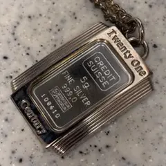 fine silver 999 インゴッド型 ペンダント シルバーバー 925 I-5] Silver999 / 5g シルバーインゴット ペンダントトップ - メルカリ