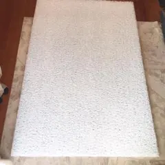 カバー付◆４.５cm厚 固め◆ 東洋紡ブレスエアー相当品 98×200cm 新品