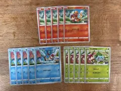 ポケカ 御三家プロモ16枚287.289.290フシギダネ ヒトカゲ ゼニガメ