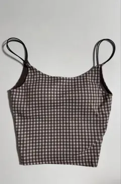 ギンガムチェック　キャミソール