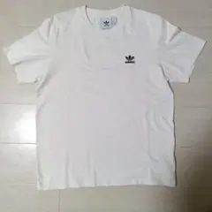 adidas ホワイト Tシャツ L