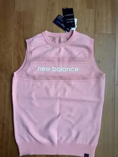 new balance golf ベスト パステルピンク 新品