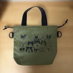 【当日発送可】カルディ いぬの日おさんぽバッグ 2024 カーキ