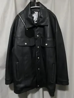 みっくん halzalma 定位置を忘れたレザージャケット Sサイズ みっくん様専用 halzalma 定位置を忘れたレザージャケット Sサイズ