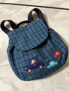 新品未使用♡ファミリア♡ブラックウォッチ♡リュック 収納力抜群！背負って楽チン！2WAYリュックはいかがですか