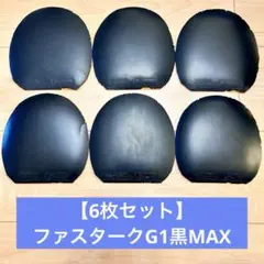 【6枚セット】ファスタークG1黒MAX