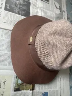 Stephen Jones ブラウンキャスケット ca4la