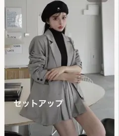 ルーズシングルスタッズジャケットプリーツラップスタッズショートパンツdarichのサムネイル