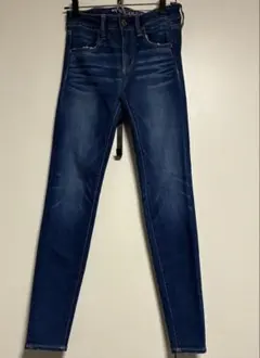 AMERICAN EAGLE スキニーデニム ダークブルー　Mサイズ