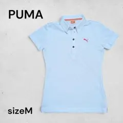 PUMA Mサイズ レディース ポロシャツ ゴルフ 白のサムネイル