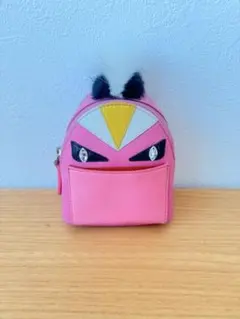 ⭐純正 FENDI モンスターバグズ バッグチャーム PINKバックパック型♪