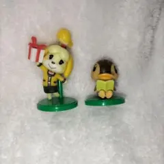 あつまれ どうぶつの森 フィギュア しずえ カモミ 2体セット