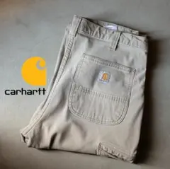 Carhartt カーハート ダック地 ワークパンツ ベージュ W34 L32