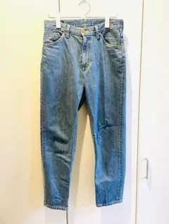 LEE 303 レギュラースリムフィット テーパードデニムパンツ LM3303