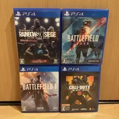 PS4 レインボーシックスシージ＆COD 【バラ売り可】 - メルカリ