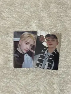 【スキズ】StrayKids 展覧会 ヒョンジン 特典カード 2枚セット