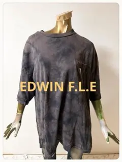 ☘️T23842 ☘️EDWIN F.L.E 반소매 타이다이 T셔츠 L