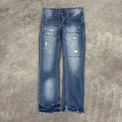 grosso collection ダメージデニム カーゴ風 カットオフ Y2Kのサムネイル